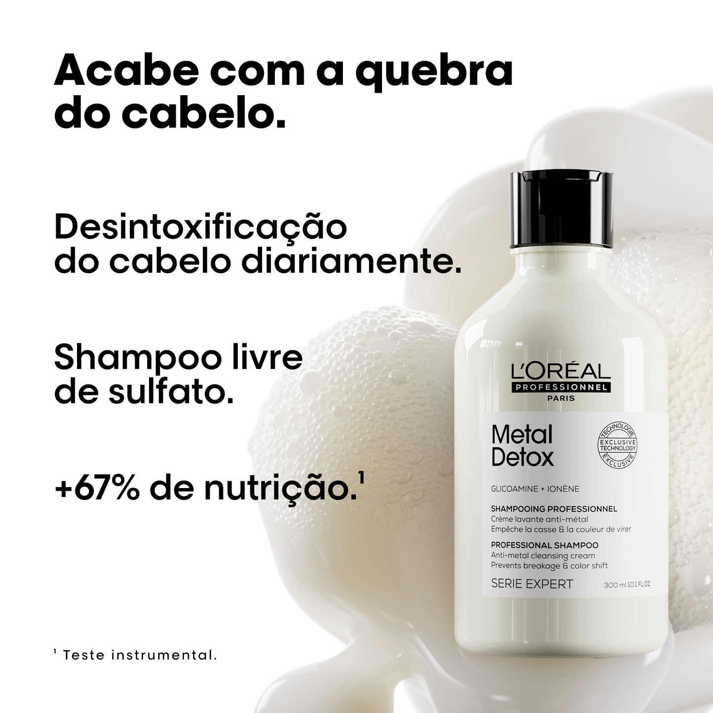 Metal Detox: Anti-metal cleansing cream shampoo
