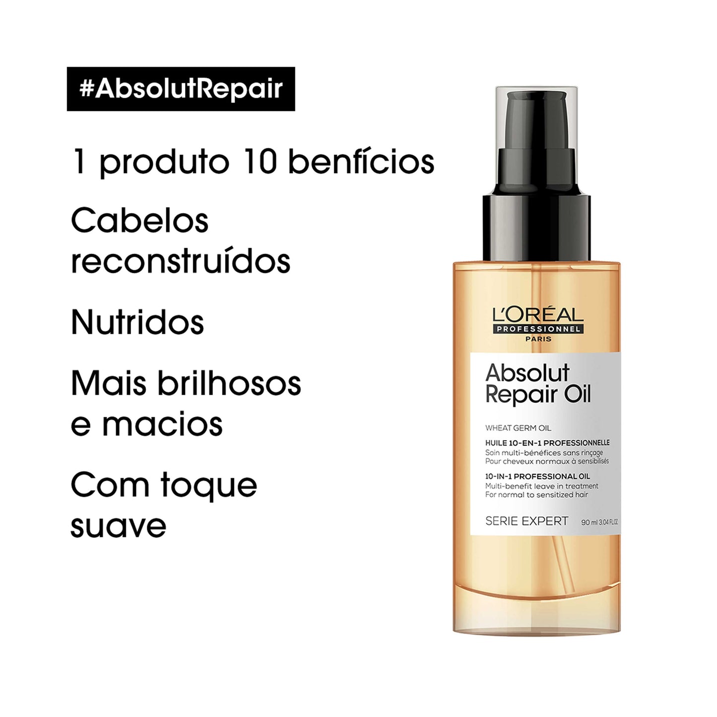 L'Oréal Professionnel Absolut Repair 10 em 1 licença em óleo