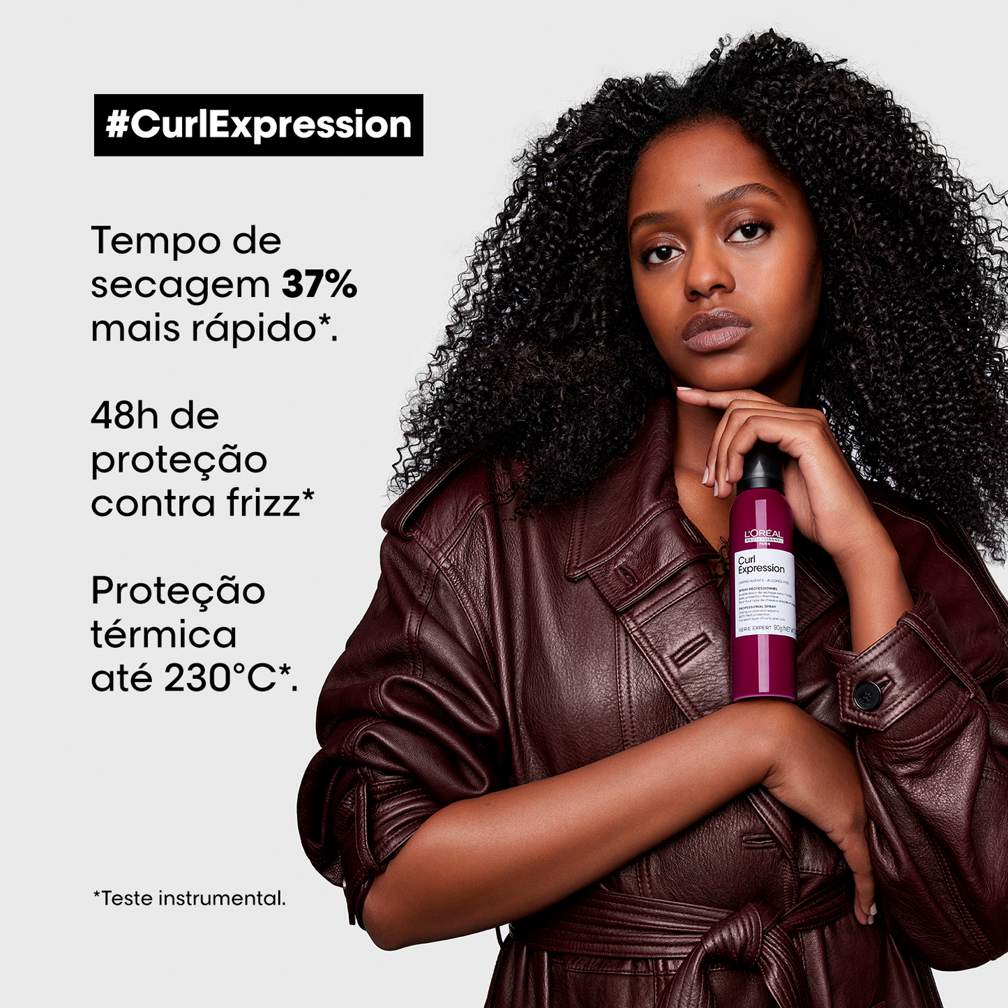 Curl Expression Drying Accelerator
