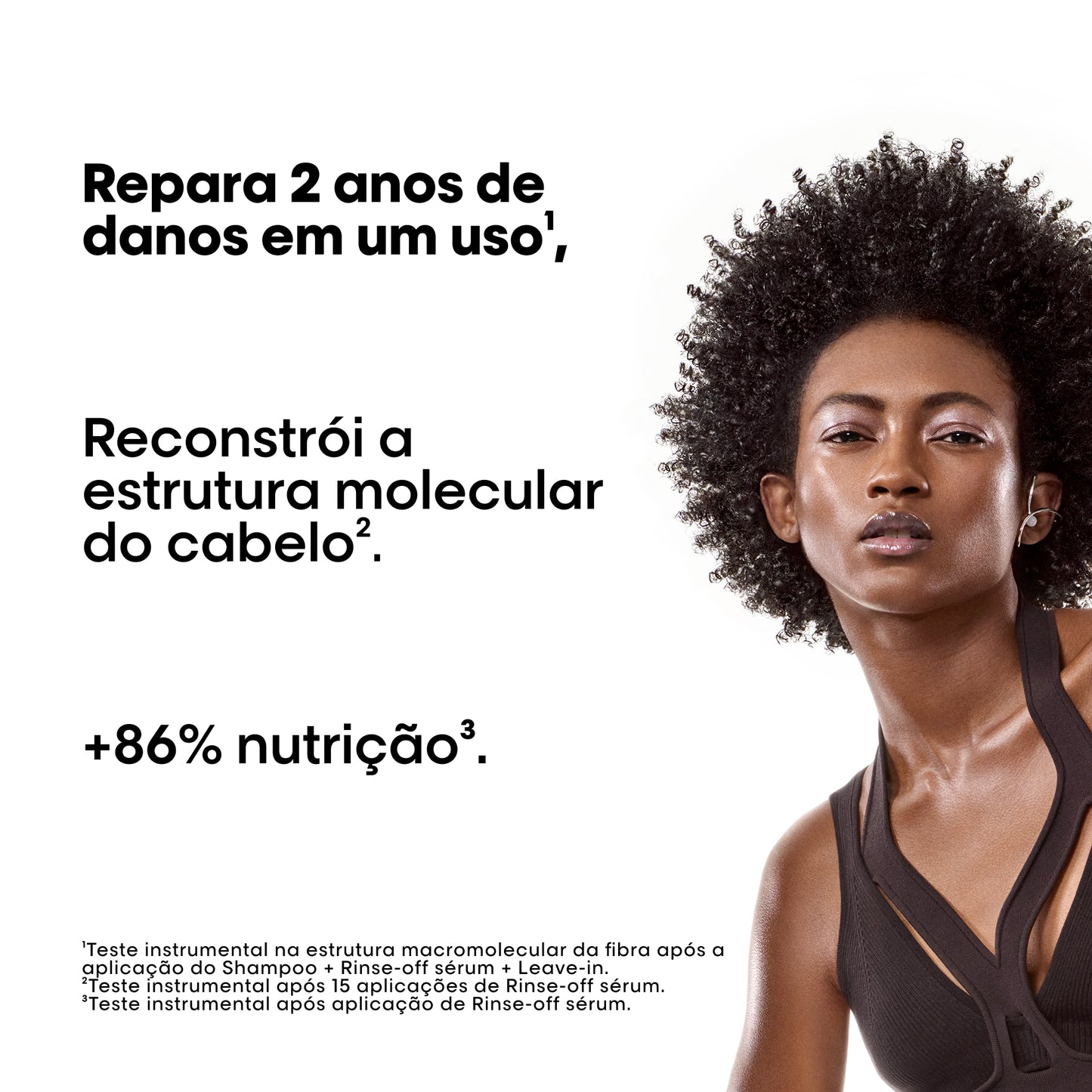 Absolut Repair Molecular: Sulfate-Free Molecular Repairing Shampoo for Damaged Hair.