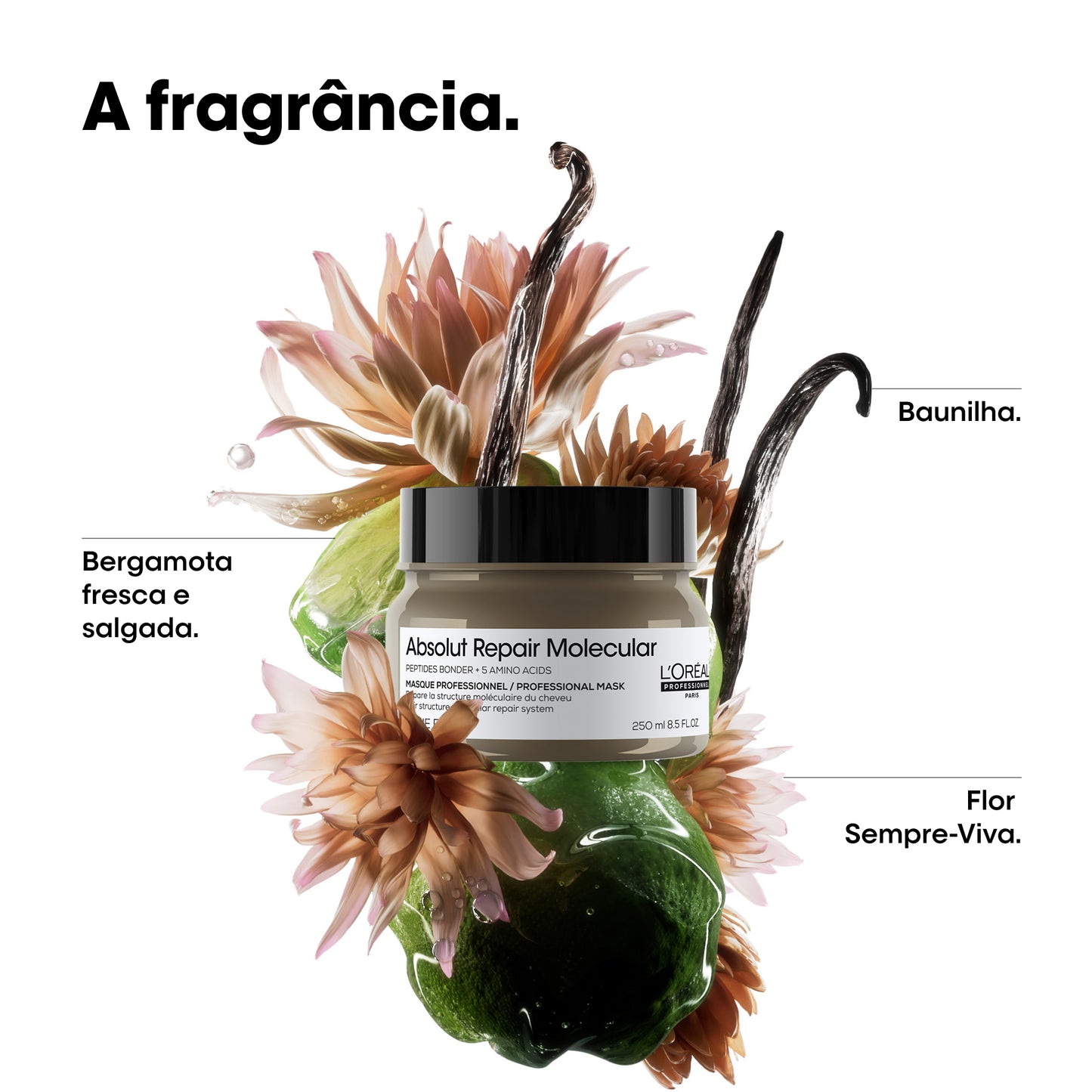 Absolut Repair Molecular Rinse-off Hair Mask for Damaged Hair
