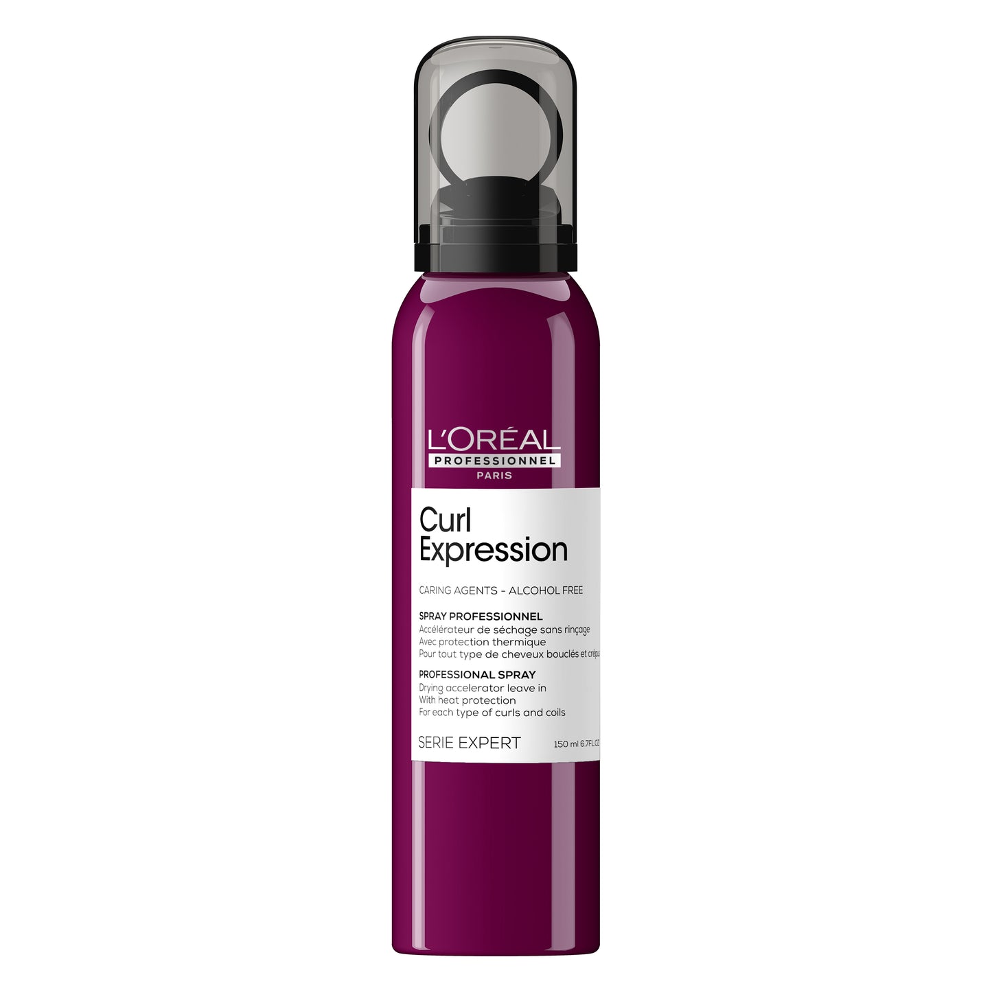 Curl Expression Drying Accelerator