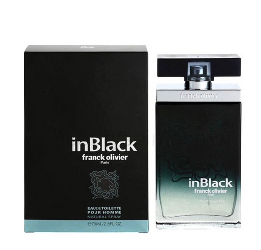 Franck Olivier In Black for Men EDT 75 ml