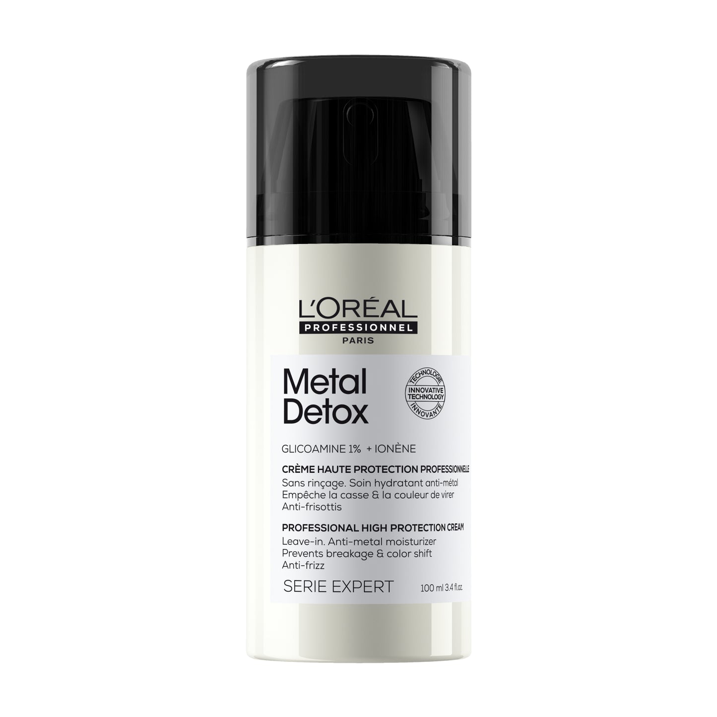 Metal Detox: High protection Leave-in cream for breakage protection