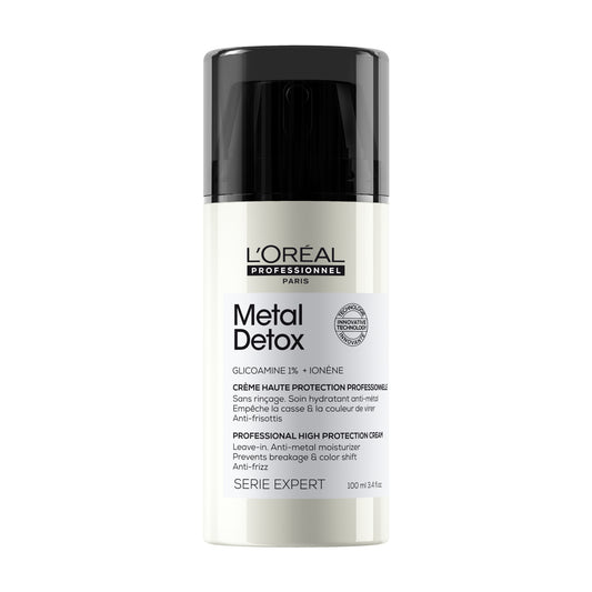 Metal Detox: High protection Leave-in cream for breakage protection