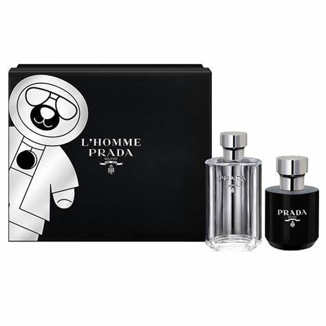 PRADA L'HOMME EDT 100 ML+SG 100 ML+ FD 10